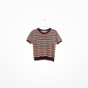 Zara Multicolored Knit Tee